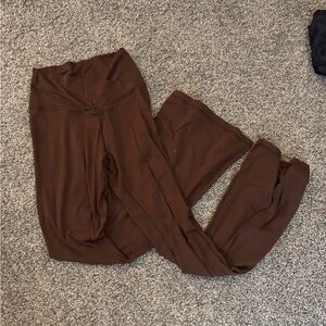Aerie Cross Waist Flair Leggings